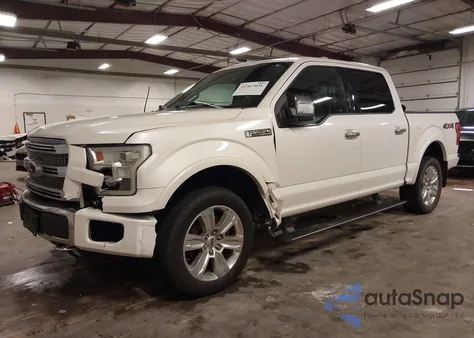 2015 Ford F-150 Platinum z USA, uszkodzony, nr VIN 1FTEW1EF7FFD09011